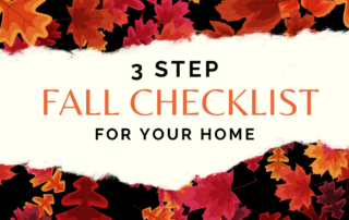 3 step fall checklist