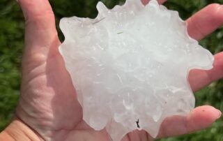 Large hail Nebraska